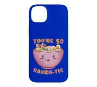 You're So Ramen-tic Cute Kawaii Noodles Pun Case for iPhone 14 Plus
