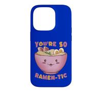 You're So Ramen-tic Cute Kawaii Noodles Pun Case for iPhone 14 Pro