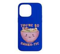 You're So Ramen-tic Cute Kawaii Noodles Pun Case for iPhone 14 Pro Max