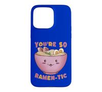 You're So Ramen-tic Cute Kawaii Noodles Pun Case for iPhone 15 Pro Max