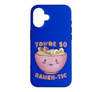 You're So Ramen-tic Cute Kawaii Noodles Pun Case for iPhone 16