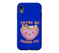 You're So Ramen-tic Cute Kawaii Noodles Pun Case for iPhone XR