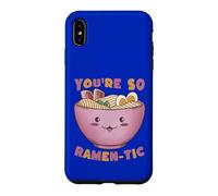 You're So Ramen-tic Cute Kawaii Noodles Pun Case for iPhone XS Max