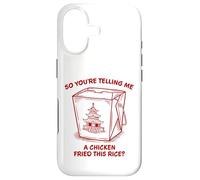 You're Telling Me A Chicken Fried This Rice Funny Food Pun Case for iPhone 17