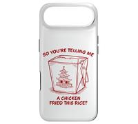 You're Telling Me A Chicken Fried This Rice Funny Food Pun Case for iPhone Air