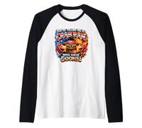 You're Telling Me A Crab Ran with These Goons Crab Rangoon Raglan Baseball Tee