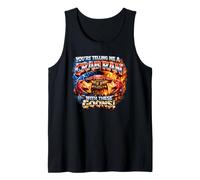 You're Telling Me A Crab Ran with These Goons Crab Rangoon Tank Top