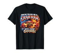 You're Telling Me A Crab Ran with These Goons Crab Rangoon Value Graphic T-Shirt