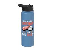 You're Telling Me A Shrimp Fried This Rice Stainless Steel Insulated Water Bottle