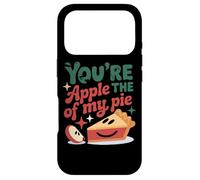 You're The Apple Of My Pie Cute Saying Case for iPhone 17 Pro