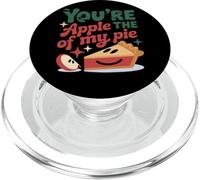 You're The Apple Of My Pie Cute Saying PopSockets PopGrip for MagSafe