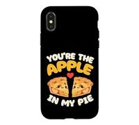 Youre The Apples In My Pie Cute Apple Pie Couple Case for iPhone X/XS