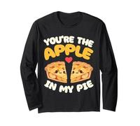 Youre The Apples in My Pie Cute Apple Pie Couple Long Sleeve T-Shirt
