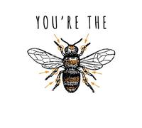 You're The Bees Knees T-Shirt - White - 5XL - White