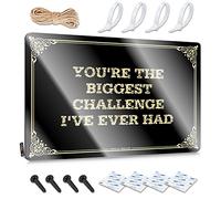 You're The Biggest Challenge I've Ever Had Art Man Cave Accessories Decorative | Nostalgic Nice Hanging Art For Bar Living Room(20X30CM)