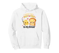 You're The Butter To My Bread Kawaii Couple Pullover Hoodie