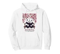 You're The Cherry To My Blossoms Panda Cute Pullover Hoodie