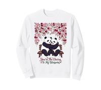 You're The Cherry To My Blossoms Panda Cute Sweatshirt