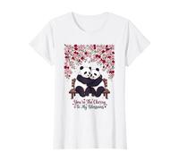 You're The Cherry to My Blossoms Panda Cute T-Shirt