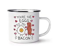 You're The Eggs to My Bacon Enamel Mug Cup