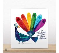 You're The Gold At The End Of The Rainbow - Funny Valentine's Card By Paul Delaney
