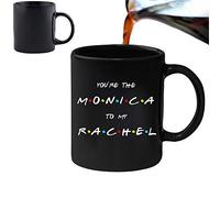 You're The Monica to My Rachel - Novelty 11oz Magic Heat Changing Mug & Gift Box Set Tea Coffee Office Work Home