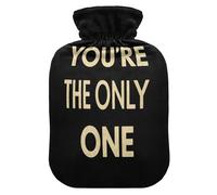 You're The One hot-Water Bottle with Soft Cover, 2L Water Bag for Tummy Warmer, Neck Shoulder Warmer, Bolsa de calor para Dolor Menstrual