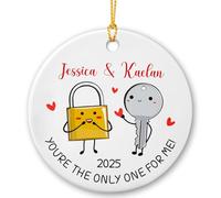 You'Re The Only One For Me Xmas Pendant Decorative Tree Decorations Beautiful Xmas Hanging Ornament For Party Holiday Home Decor