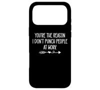 Youre the Reason I Don't Punch People At Work Funny Coworker Case for iPhone 17 Pro Max