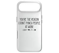 Youre the Reason I Don't Punch People At Work Funny Coworker Case for iPhone Air