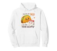 You're The Taco To My Tuesday Cute Foodie Design Pullover Hoodie
