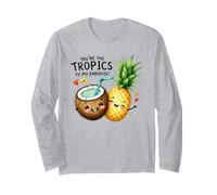 You're The Tropics to My Paradise Cute Fruits Long Sleeve T-Shirt