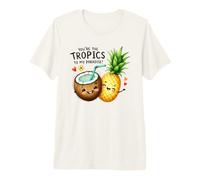 You're The Tropics to My Paradise Cute Fruits Premium T-Shirt