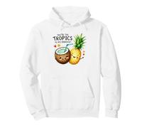 You're The Tropics To My Paradise Cute Fruits Pullover Hoodie