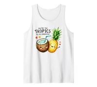 You're The Tropics to My Paradise Cute Fruits Tank Top