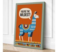 You're the Wildest Canvas Wall Art Print 36x24 Inch