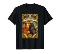 You're Weird I'll Keep You Fox Raven Gothic Celestial Love Value Graphic T-Shirt