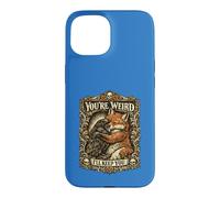 You're Weird Ill Keep You Vintage Fox Raven Hug Couple Case for iPhone 15