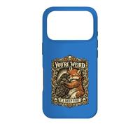 You're Weird Ill Keep You Vintage Fox Raven Hug Couple Case for iPhone 17 Pro
