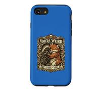 You're Weird Ill Keep You Vintage Fox Raven Hug Couple Case for iPhone SE (2020) / 7/8