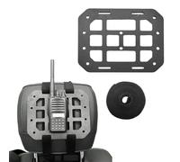 Yourkar Car Rigid MOLLE Panel, Headrest Rigid Panel Tactical Gear Holder MOLLE EDC Organizer, Modular Storage Pouch Headrest ABS Truck Mount Panel, Universal Car Accessories