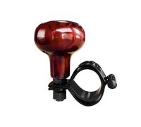 Yourkar Car Woodgrain Steering Wheel Spinner Knob, Anti Slip Automotive Power Handle Spinner, Smooth Ball Shape Aid Knob to Control Steering Wheel Easier, Car Accessories