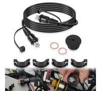 yourour 010-10550-00 Marine Network Cable,GMS 10 Cable 10 Feet with Split Connector and Waterproof Cap for Marine RJ45 Compatible with Garmin Navigation Screen Devices