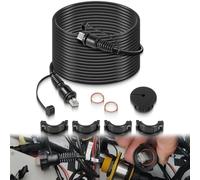 yourour 010-10550-00 Marine Network Cable,GMS 10 Cable 30 Feet with Split Connector and Waterproof Cap for Marine RJ45 Compatible with Garmin Navigation Screen Devices
