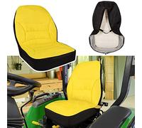 yourour LP95233 Large Seat Cover Compact Utility Tractor Cushioned Seat Up to 18" High Fits for John Deere Compact Utility Tractor - Oxford 300D Fabric, Waterproof