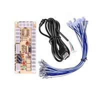 YOURRYONG USB arcade joystick circuit board DIY board PC joystick control small card chip fighting machine game console joystick (4.8mm with 4.8mm)