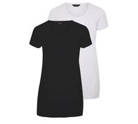 2 Pack Longline T-Shirts Yours White 26-28