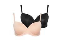 Yours 2 Pack T-Shirt Bras Multi