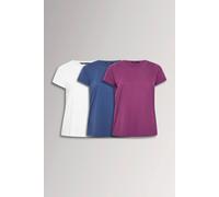 Yourset 3 Pack Curve & Blue Core T-Shirts - Women's - Plus Size Curve