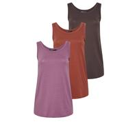 Yours 3 Pack Core Vest Tops Multi